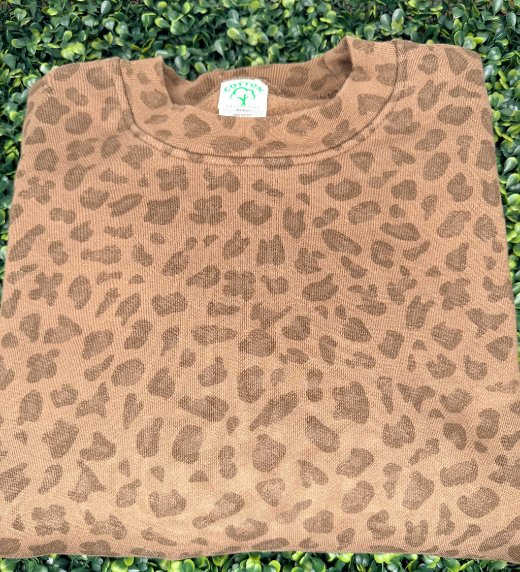 Custom Embroidered Sequin Applique Crewneck